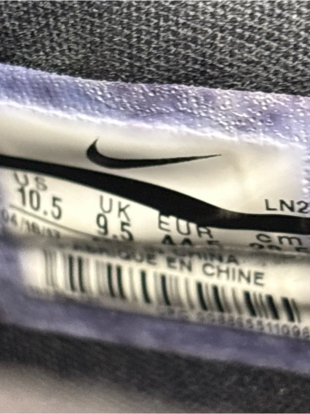 Nike Lunar Control Vapor 2 Golf Shoes Men’s 10.5 899633-002‎ Black White